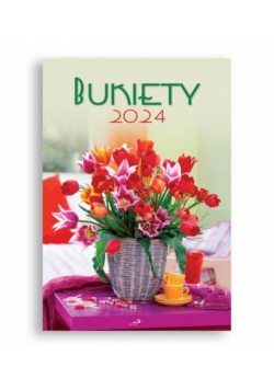 Kalendarz 2024 ścienny Bukiety