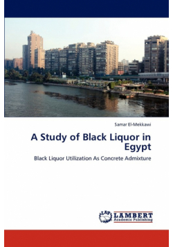 A Study of Black Liquor in Egypt