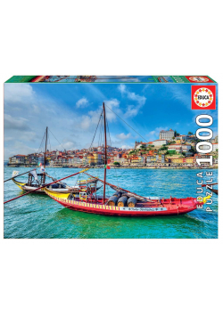 Puzzle 1000 Łodzie Rabelo/Porto/Portugalia G3