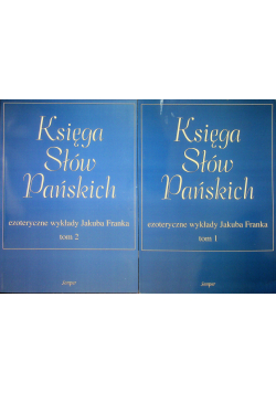 Księga Słów Pańskich Tom 1 i 2
