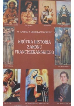 Krótka historia zakonu franciszkańskiego