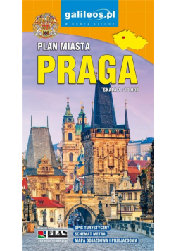 Plan miasta - Praga 1:10 000