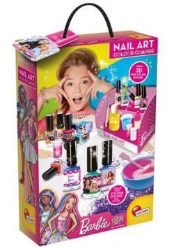 Barbie Nail Art Colour Change