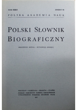 Polski słownik biograficzny Tom XXII / 2 zeszyt 93