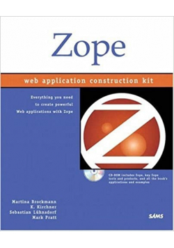 Zope web application construction kit z CD