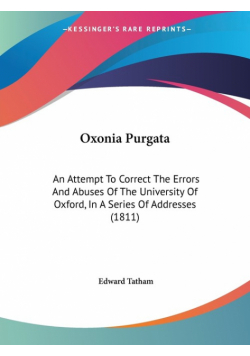 Oxonia Purgata
