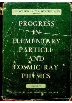 Progres in elemntary particale an cosmic ray physics