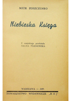 Niebieska księga 1937 r.