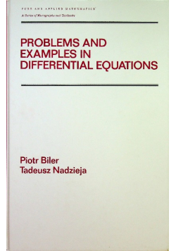 Problems and examples in differential equations.