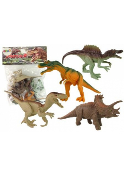 Zestaw figurek dinozaury park zwierzęta 4szt