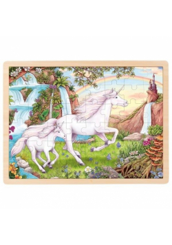 Puzzle Jednorożce, 48 el.