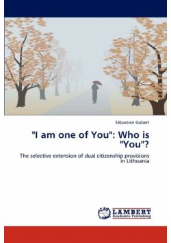 "I Am One of You"