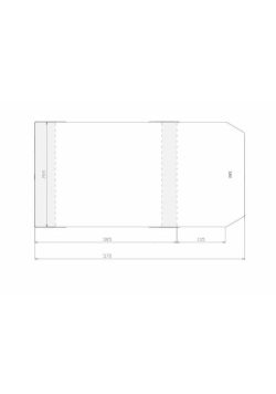 Okładka regulowana 285x520mm (50szt)
