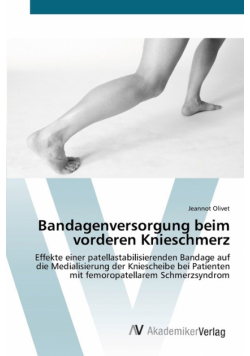 Bandagenversorgung beim vorderen Knieschmerz