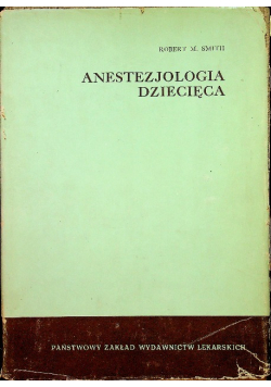 Anestezjologia dziecięca