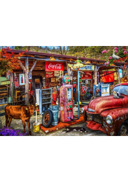 Puzzle 1500 Na bocznych drogach na wsi