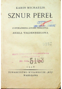 Sznur Pereł 1928 r.