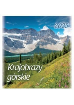 Kalendarz 2023 Wieloplanszowy Góry ARTSEZON