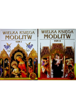 Wielka Księga Modlitw tom 1 i 2 z CD
