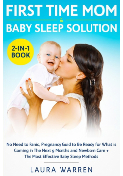 First Time Mom & Baby Sleep Solution 2-in-1 Book