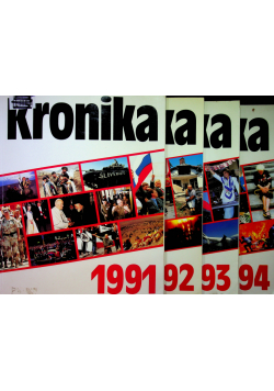 Kronika 1991 - 1994  4 tomy