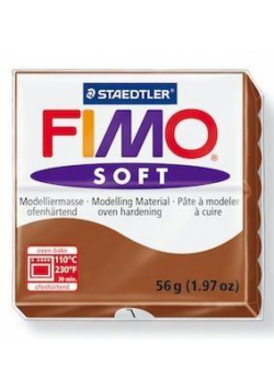 Masa Fimo Soft 56g 7 brązowy