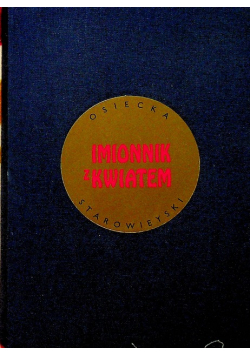 Imionnik z kwiatem
