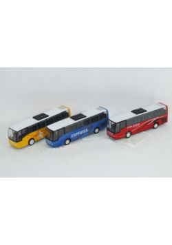 Autobus Metalowy Pullback, różne rodzaje