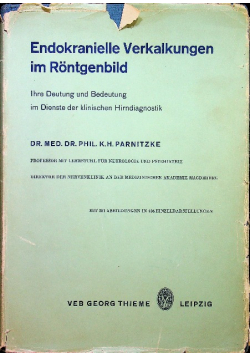Endokranielle Verkalkungen im Röntgenbild Parnitzke