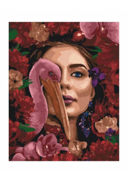 Malowanie po numerach - Widok dżungli 40x50