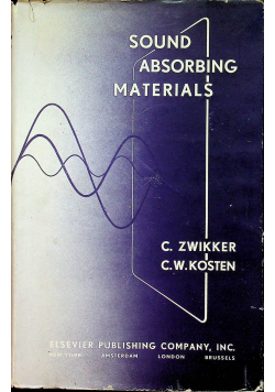 Sound Absorbing materials 1949 r.