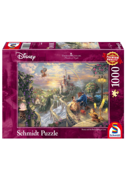 Puzzle 1000 Thomas Kinkade Piękna i Bestia