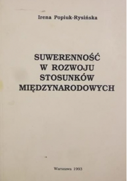Suwerenność w rozwoju stosunków międzynarodowych