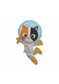 Balon foliowy Kot Astronauta 61cm