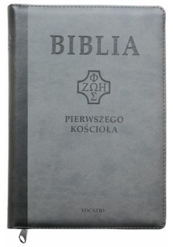 Biblia pierwszego Kościoała z paginat. szara