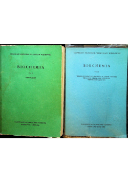 Biochemia tom I i II
