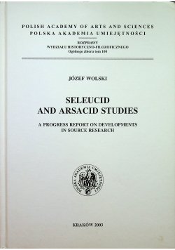 Seleucid and arsacid studies