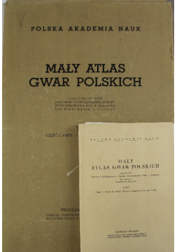 Mały atlas gwar polskich Tom 1 Część 1 i 2