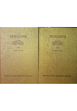 Pediatria Tom I II