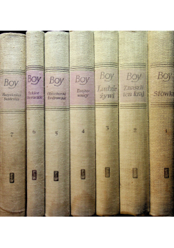 Żeleński Boy Pisma 7 tomów