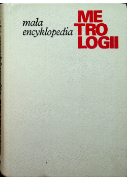 Mała encyklopedia metrologii