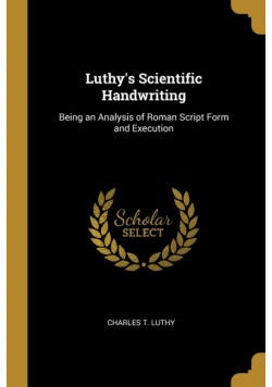 Luthy's Scientific Handwriting