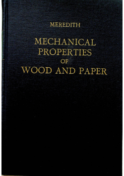 Mechanical properties of wood and paper