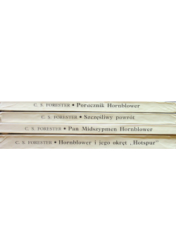 Powieści Hornblowerowskie 4 tomy