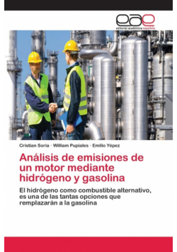 Análisis de emisiones de un motor mediante hidrógeno y gasolina