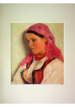 Reprodukcja obrazu „Dziewczyna z Bronowic” autorstwa Aleksandera Gierymskiego z 1893 roku Nowe