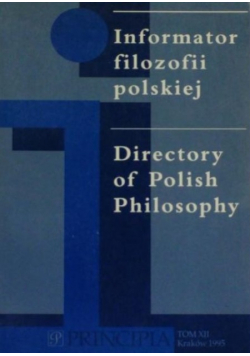 Informator filozofii polskiej