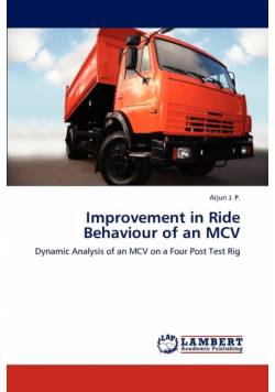 Improvement in Ride Behaviour of an MCV