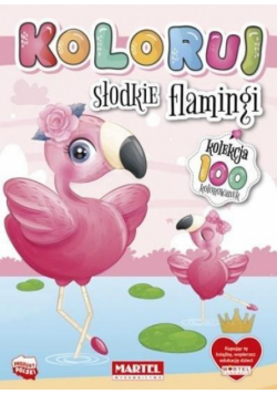 Kolekcja Koloruj - Słodkie flamingi