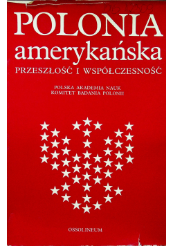 Polonia amerykańska Przeszłość i współczesność